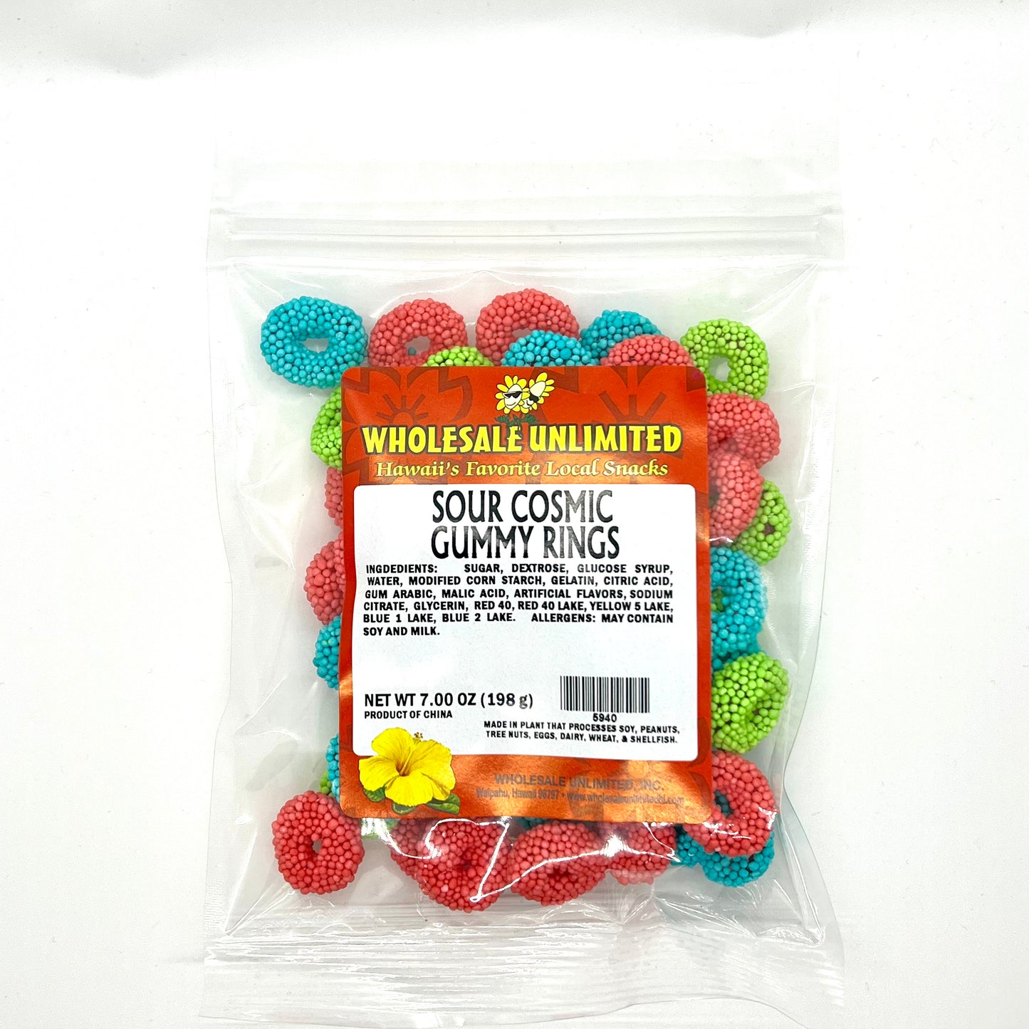 SOUR COSMIC GUMMY RINGS