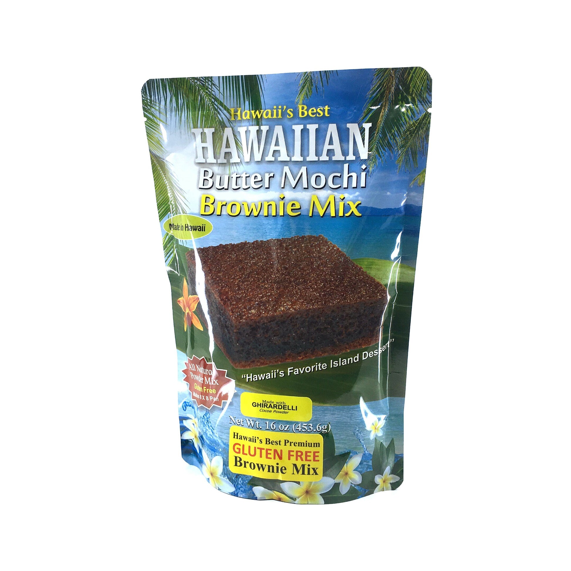 Hawaii's Best Butter Mochi Brownie Mix 16 oz - Wholesale Unlimited Inc.