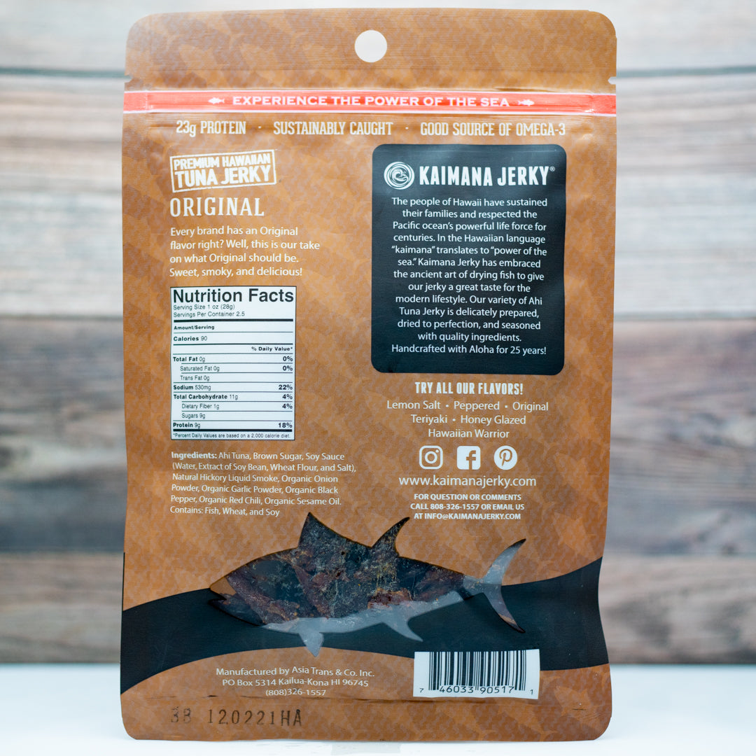 Ahi Jerky (Original) - Wholesale Unlimited Inc.