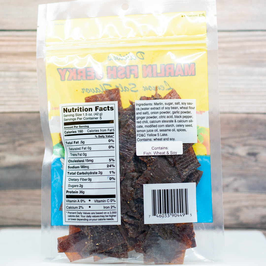 Marlin Jerky (Lemon Salt) - Wholesale Unlimited Inc.