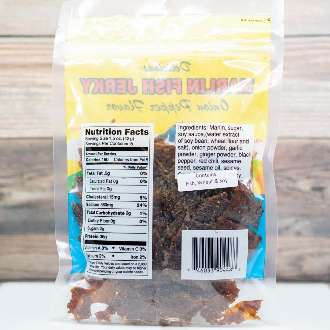 Marlin Jerky (Onion Pepper) - Wholesale Unlimited Inc.