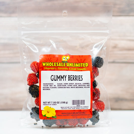 Gummy Berries - Wholesale Unlimited Inc.