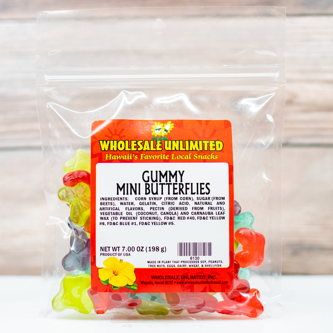 Gummy Mini Butterflies - Wholesale Unlimited Inc.