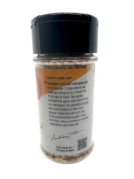 Manele Spice Co. - Up-Country Style Chile Pepper Salt - Wholesale Unlimited Inc.